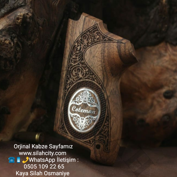 Smith Wesson Cs40 ve Cs45 İçin Özel Ahşap Kabze