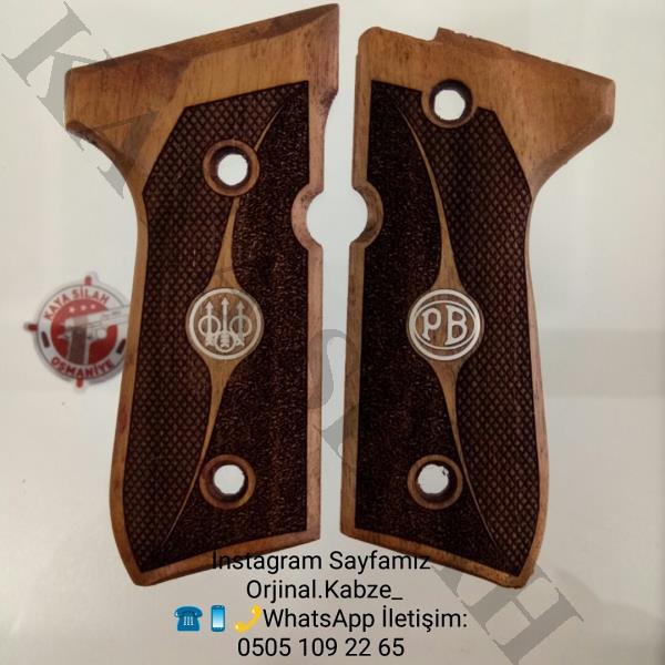 Beretta F92 FS İçin Ceviz Kabze