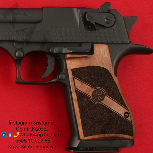 Desert Eagle İçin Ceviz Kabze