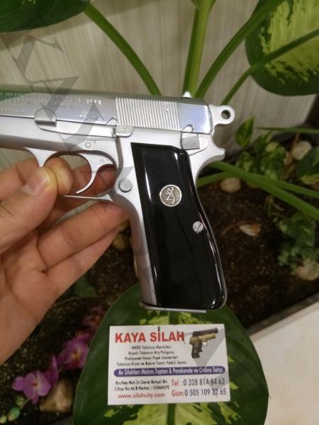 Browning Hi Power İçin Orjinal Siyah Kabze