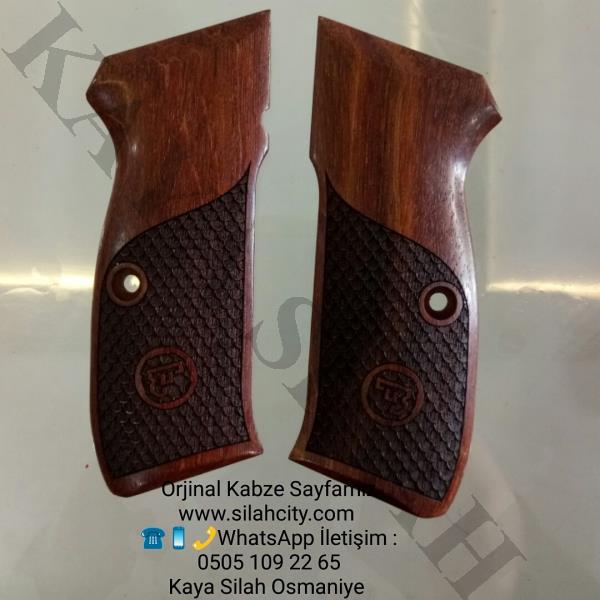 Cz 75 B İçin Orjinal Gül Ağacı Kabze