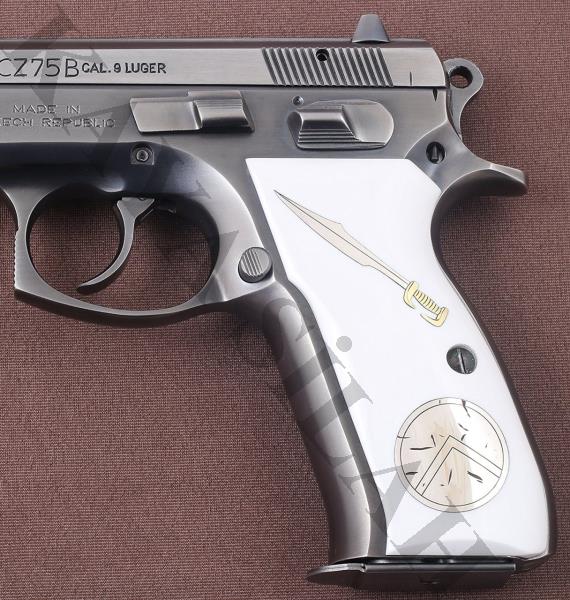 CZ 75 B İçin Özel Beyaz Kabze