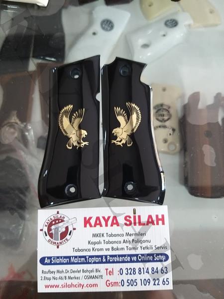 Kısa Star 9mm Kartallı Özel Kabze.