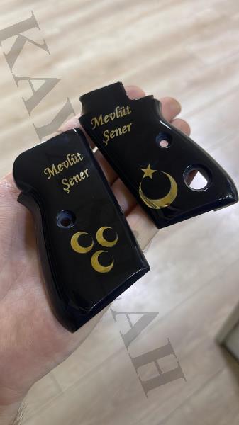 Beretta Tek Düğmeli İçin Özel Kabze.