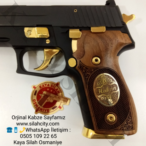 Sig Sauer P229 İçin Özel Ahşap Kabze