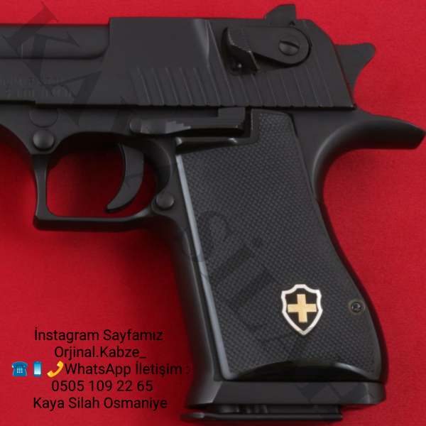 Desert Eagle İçin Özel Siyah Kabze