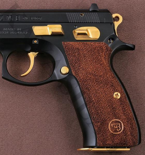 CZ 75 B İçin Pütürlü Ceviz Kabze